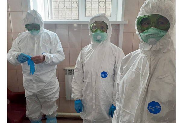 Рязанские врачи получили 500 противоинфекционных комплектов 